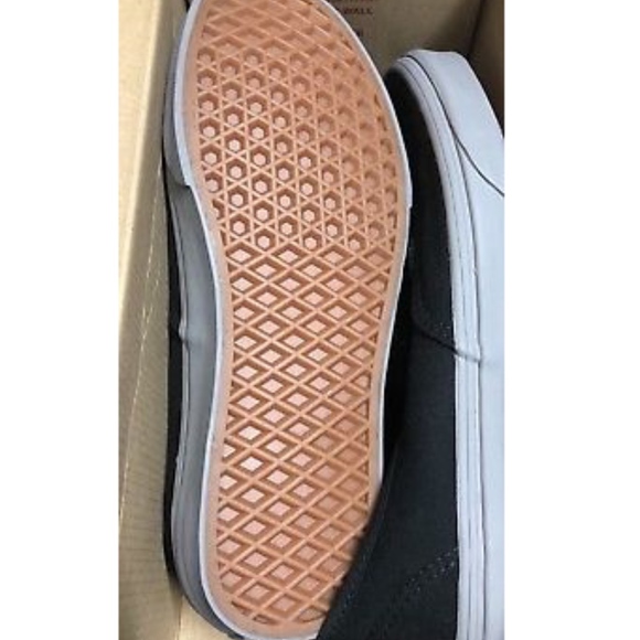 Vans Authentic Pop Black Frost Grey Shoes - Picture 4 of 5